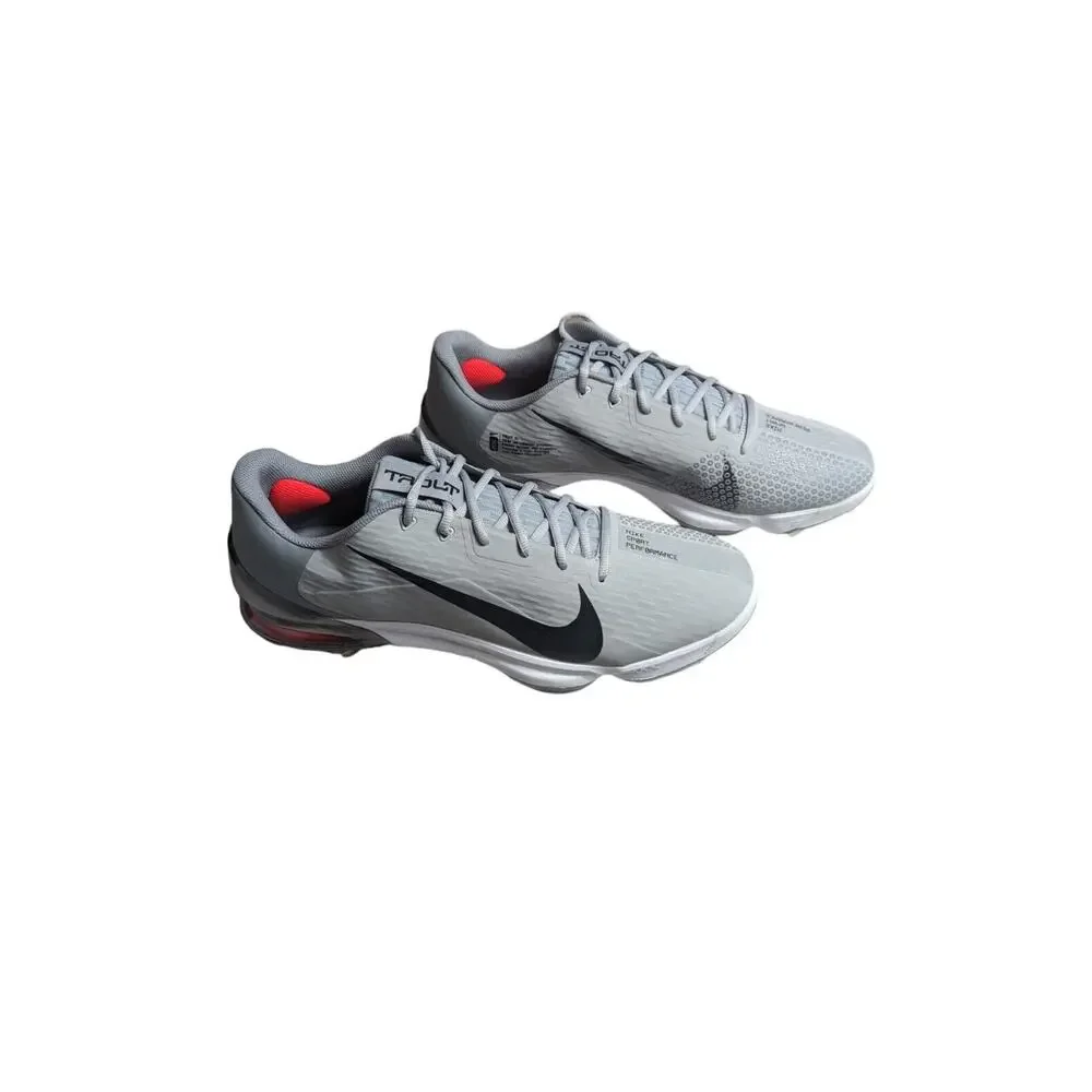 Nike CQ7224-007 Force Zoom Trout 7 Pro Gray Baseball Cleats Shoes Men's Size 15